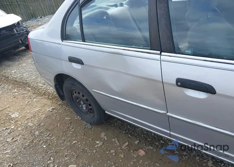 2001 Honda Civic Lx из США, поврежденный, VIN 1HGES16561L049794